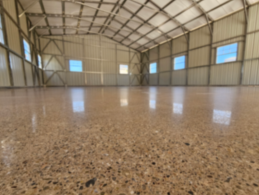 New Construction Grind and Seal Concrete (Matte Finish)